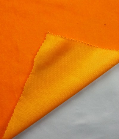 TB-FDN  金絲絨桌布  枱布 100％滌  橙色  TBC008 側面照